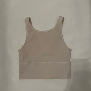 Lulu Lemon women’s training power pivot ribbed tank top